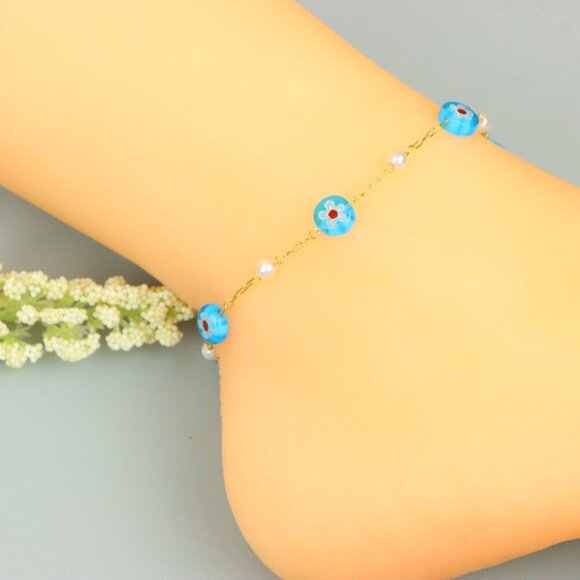 Handmade Anklet – A Stylish Choice for Women, Thoughtful Gift Idea, EVCH1295 - Picture 3 of 12